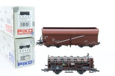 H0 Piko 54250 54247 DB Säuretopfwagen Güterwagen Konvolut DC OVP N103