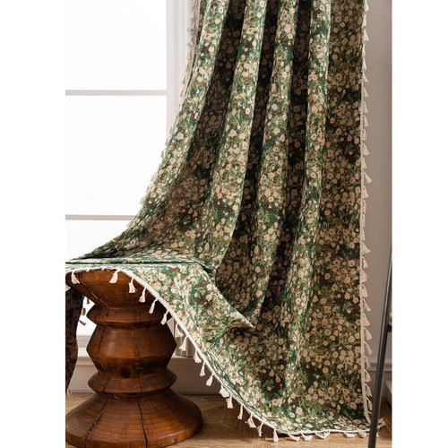 Blumen vintage gardinen - vintage,