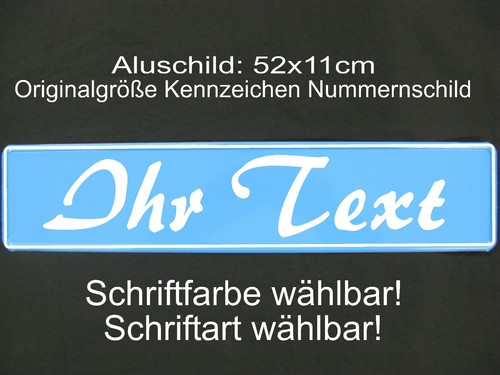 Kennzeichen nummernschild - kennzeichen,