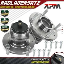 2x Radnabe Radlagersatz Hinten