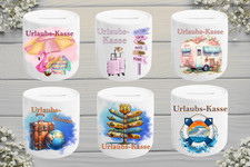 Spardose Sparschwein Sparbüchse Urlaubskasse Camping Kreuzfahrt Geschenk