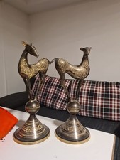 2  wunderschöne Messing Rehe