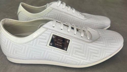 Versace sneaker weiß - weiß, leder
