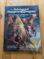 WIlderness Survival Guide, 1. Ed. Advanced Dungeons & Dragons (AD&D), Hardcover
