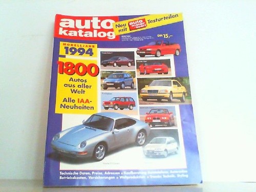 Auto katalog modelljahr 1994 - modelljahr,