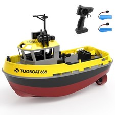 tech rc 1:72 Ferngesteuertes Boot mit 2 Akku(3.7V 600mAh), 2.4Ghz Rc Boot 10k...