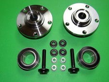 2x Radlager Ø75mm + Radnabe