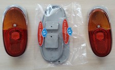 1 Paar Rücklichtgläser Hella K13281+ Gummis Goggo Limousine NEU