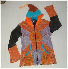 Neu boho patch jacke - jacke, zip