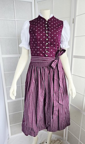 Edelheiss dirndl bordeaux pink - edelheiss, bordeaux/pink