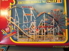 FALLER  450  Achterbahn "Exclusiv-Modell 1993", geöffnet
