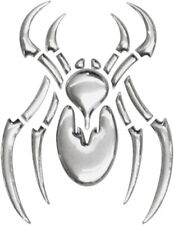 3D-Chrome-Sticker Spinne 90 x