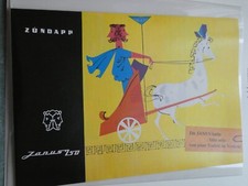 Zündapp JANUS 1955  PROSPEKT