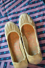 Meine Satin Ballerinas Gr. 40 glanz in creme