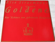 LP Else Stratmann Goldene Promo Product Facts + Aufkleber neuwertig