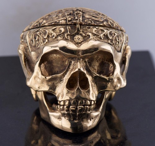 Antike memento mori totenkopf - memento,
