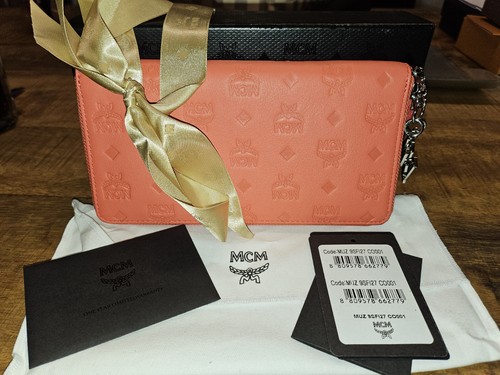 Mcm geldbörse lachs neu und - ,