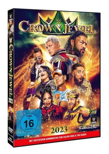 Wwe crown jewel 2023 - crown, dvd