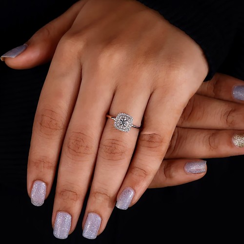 High end diamant ring - end, lab