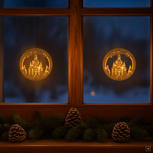 Abc home fensterdeko - home, kirche