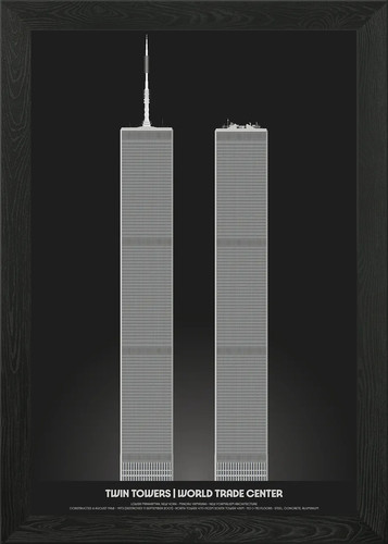 Twin towers world trade center - twin,