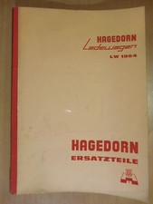 Ersatzteilliste Hagedorn Ladewagen LW System Weichel 1964 Teilekatalog