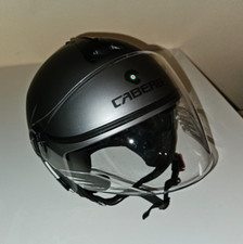Caberg Riviera V4X Motorrad Helm Solid Jethelm Größe M 57-58 Visier Sonnenblende