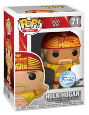 FUNKO POP! WWE WWF WRESTLING HULK HOGAN #71 SPECIAL EDITION + POP PROTECTOR NEU