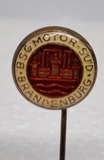 Fussball Anstecknadel BSG Motor Süd Brandenburg DDR Hakennadel BSC Süd 05 Pin