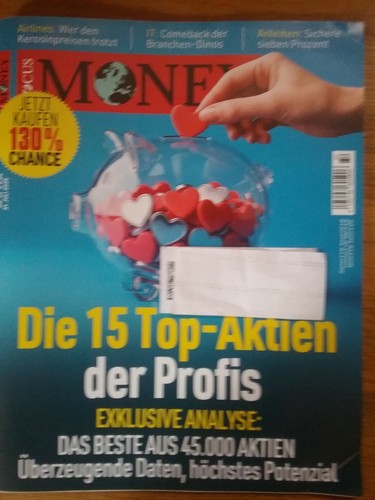 Zeitschrift focus money - focus,