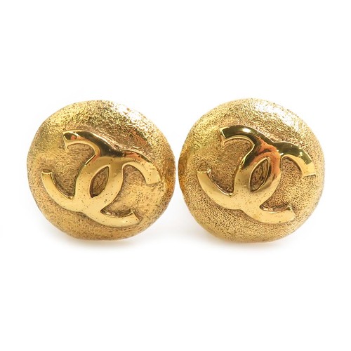 Echte chanel logo ohrringe - chanel,