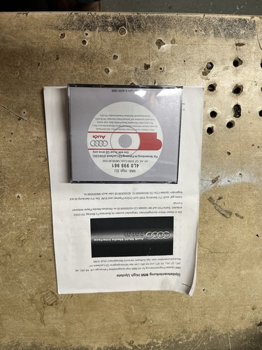 Audi mmi update - update, cd