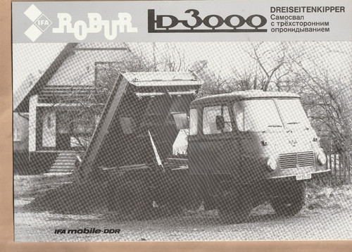 Prospekt ifa mobile - prospekt, ddr