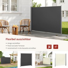 WOLTU Seitenmarkise Ausziehbar