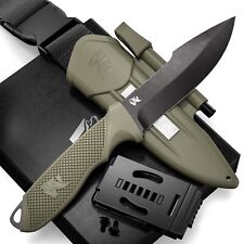 Gebraucht: WOLFGANGS W3 D2 Outdoor Messer Jagdmesser Survival Scheide