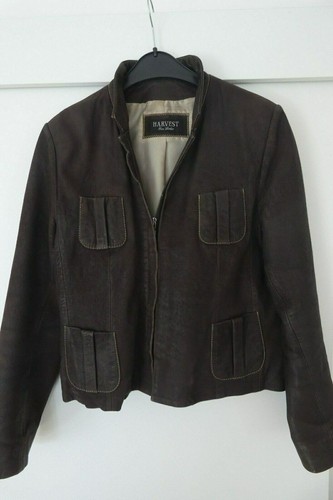 Damen lederjacke von harvest - damen,