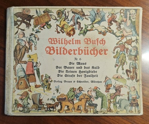 Wilhelm busch bilderbücher - busch,
