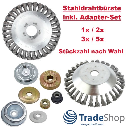 Unkrautbürste 150mm - 1x-5x,
