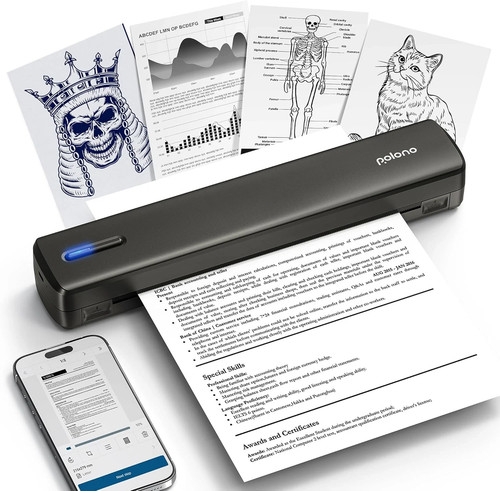 Polono tragbarer drucker wlan - tragbarer,