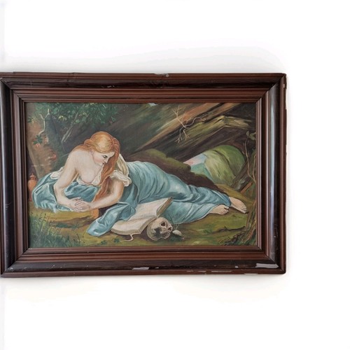 Gemälde die büßende maria - die,