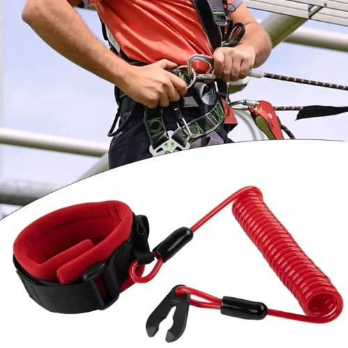 Safety tether lanyard kill - safety,