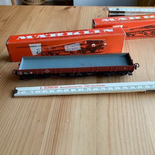 Märklin niederbordwagen - märklin,
