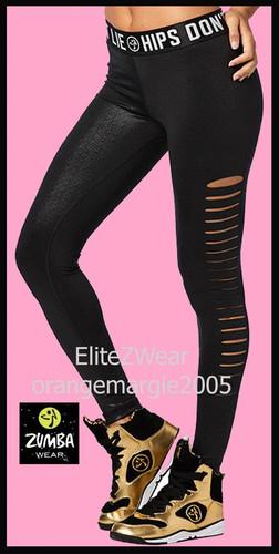 Zumba slashed ankle leggings - leggings,