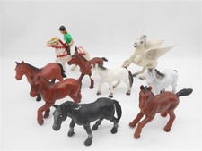 10 Bullyland Pferde/ Reiter
