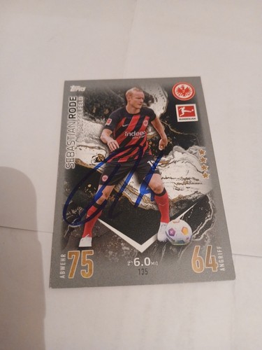 Match attax signiert sebastian - attax,