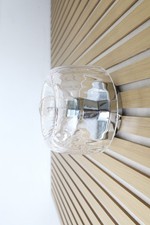 Wandlampe Starlight Glas/Chrom