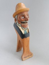 Vintage handgeschnitzter &