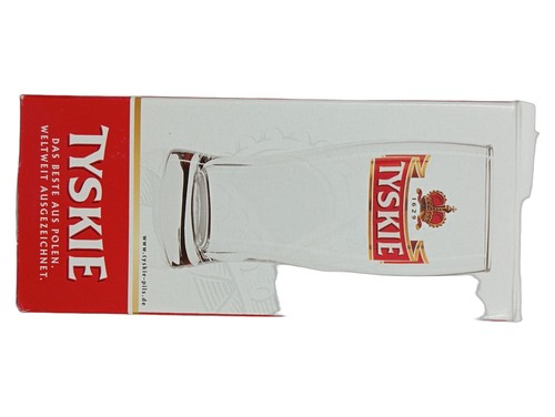 Tyskie bierglas glas mit - tyskie,