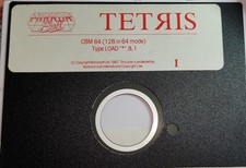 Tetris C64 Spiel auf Diskette
