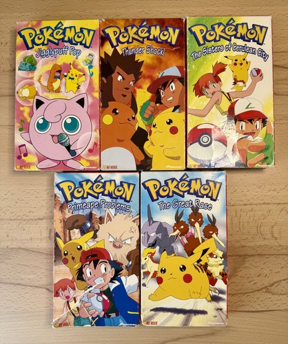 Pokemon vhs kassetten englisch - pokemon,